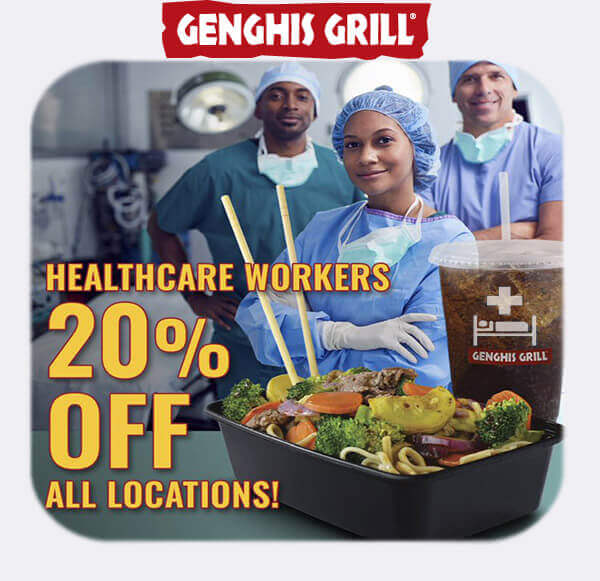 Healthcare Workers Special %20 Off